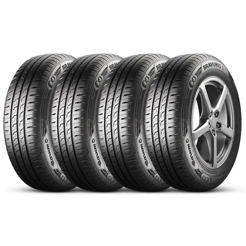 Kit 4 Pneu Barum By Continental Aro 15 195/60r15 88H Bravuris 5HM